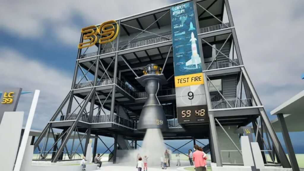 Kennedy Space Center's Rocket Engine Test Simulation Launches In 2025