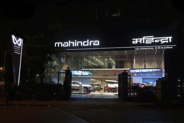 Mahindra unveils advanced showrooms for SUV sales and service.