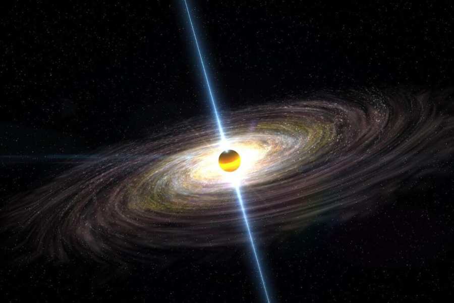 Scientists Discover a Black Hole Devouring Cosmic Matter