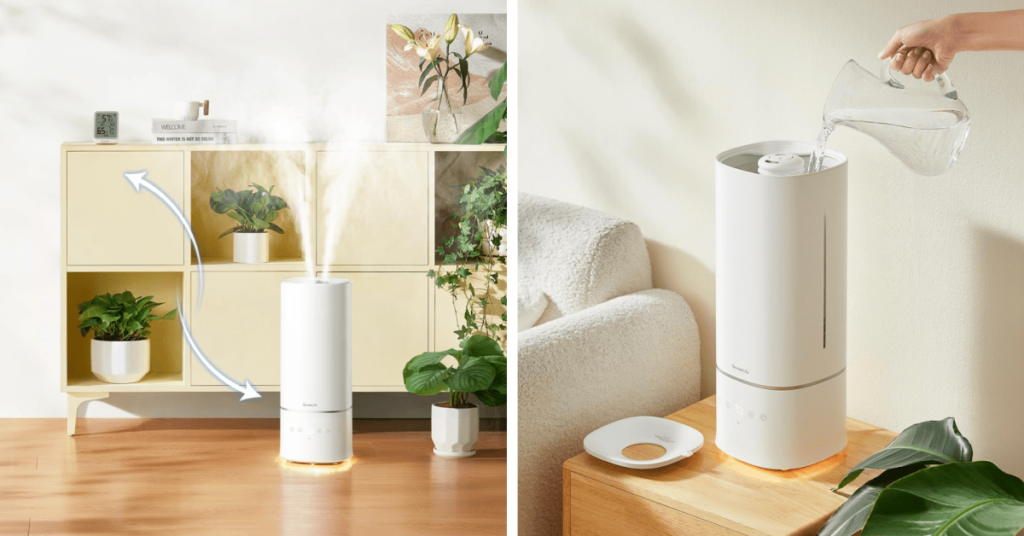 Smart Wi-Fi Humidifier with Customizable Light on Sale for $60